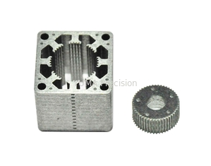 কোল্ড রোলড মোটর ল্যামিনেশন স্টিল 20mm NEMA8 স্টেপার স্টেটর কোর স্ট্যাম্পিং
