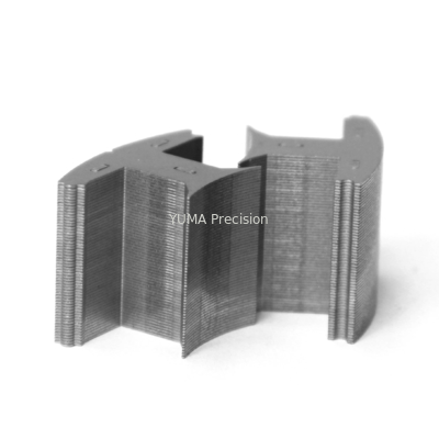 OEM স্ট্যাম্পিং ডাই টুল OD76.4mm 9 স্লট মোটর রটার স্টেটর ল্যামিনেশন কোর