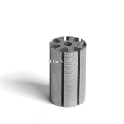 শিল্প নিয়ন্ত্রণের জন্য OD24mm Brushless মোটর রটার স্টেটর স্তরায়ণ