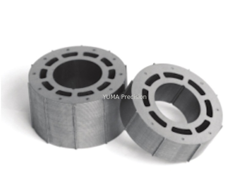 OD122mm বড় জড়তা মোটর রটার এবং স্টেটর কাস্টম বিভিন্ন মডেলের মোটর কোর উচ্চ মানের সিলিকন ইস্পাত রটার এবং স্ট্যাটো