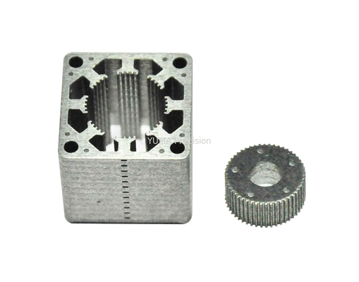 কোল্ড রোলড মোটর ল্যামিনেশন স্টিল 20mm NEMA8 স্টেপার স্টেটর কোর স্ট্যাম্পিং